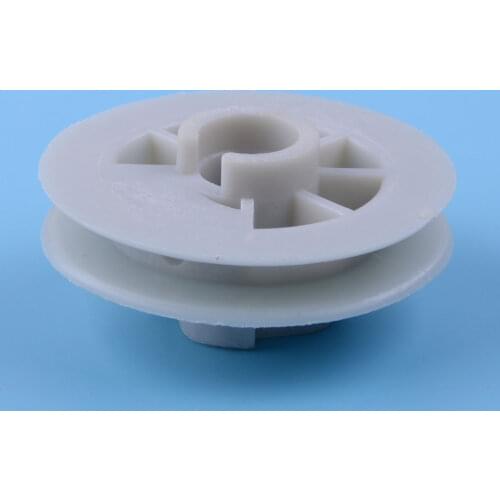 LEATOSK White Plastic Recoil Starter Start Pull Pulley Fit For Chinese 4500 5200 5800 MT-9999 45CC 52CC 58CC Chainsaw
