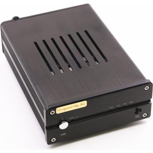 Finished AD1852 24bit 192k Soft Control HiFiDAC Decoder Coaxial optical fiber audio decoder
