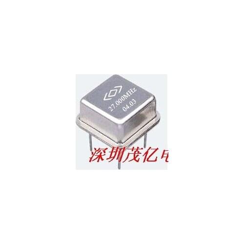 DIP-4 In-Line Active Oscillator OSC 3.3V Square Half Size 27.000MHZ 27M 27MHZ