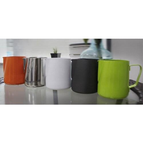 Stainless steel milk jug/high quality milk jar/milk pitcher /perfect coffee tool for Barista