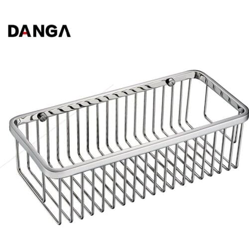 Multifunctional Shelf Bathroom Shelf Shampoo Holder Wall-mounted Storage Basket Soap Storage Box Home Organization and Storage