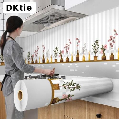 DIY Wallpaper Cartoon Modern Style for Kitchen Living Room Desktop Waterproof Furniture Self-Adhesive Wallpapers Home Decoration
