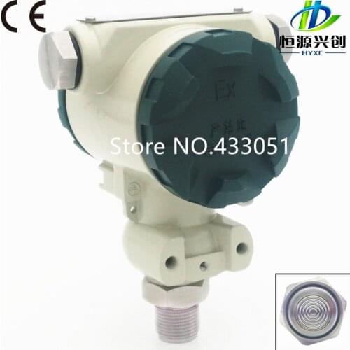 Flat film type pressure transmitters, Explosion-proof type, Output signal: 4-20mA/0-5V/0-10V/1-5V, measuring range: -0.1-100Mpa