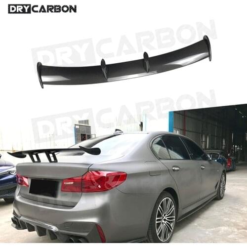 For BMW 5 Series G30 F90 M5 Spoiler 2017 - 2020 Car Rear Spoiler Carbon Fiber AC style Boot Racing Wings Trim Bumper Spoiler