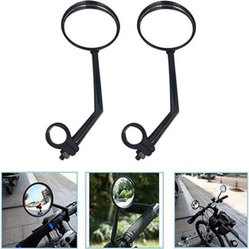2pcs Mountain bike rearview mirror, safety mirror, convex mirror, bicycle accessories, riding equipment, electric bicycle mirror