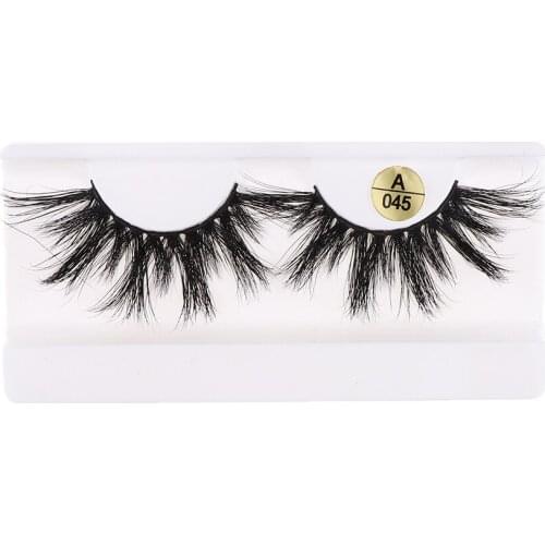 1 pair Natural Curly False Eyelashes Eye Wing Lashes Thick Eyelash Extensions
