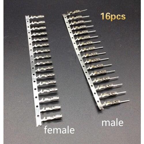 16pcs for Volkswagen BMW Peugeot Citroen car terminal block Bluetooth AUX CAN gateway pin