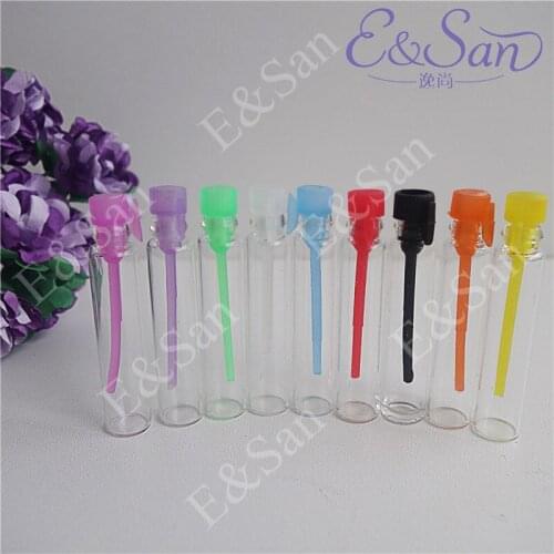 2ML Perfume Sample Dispensing Trial Trombone with Incense Stick Glass Test Tube Smelling Incense Bottles LG102-2ML 1000pcs/lot