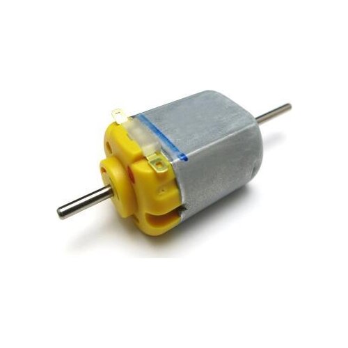 2pcs micro DC motor 130 size:25*20*15mm /Mini Alternator/axis long 19mm and 9mm