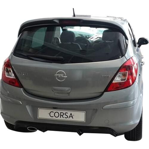 For opel corsa D 2007 - 2008 - 2009 - 2010 - 2011 - 2012 - 2013 - 2014 - 2015 hb 5 doors sport tail rear bumper diffuser lip