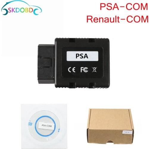 For Peugeot for Citroen for Renault support Bluetooth Connect PSA-COM/Re-COM OBD2 Diagnostic Tool replace Lexia 3 PP2000