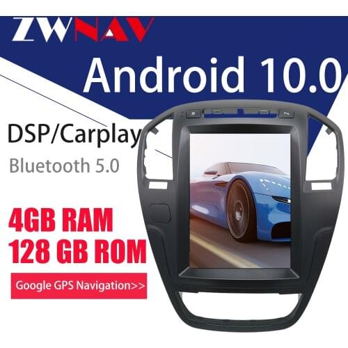 128G Tesla Screen Carplay For 2008-013 Opel Insignia Vauxhall Holden CD300 CD400 Android 10 PX6 Radio Audio Player