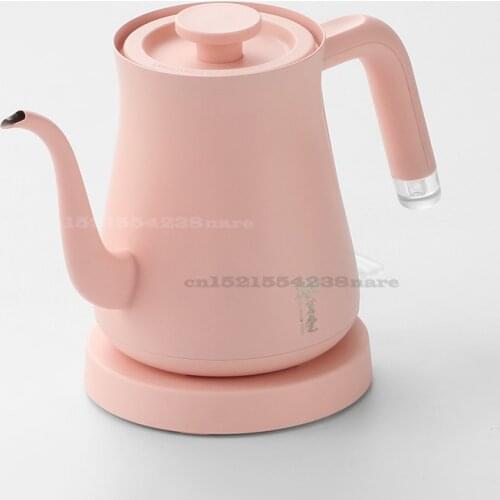 220V/1000w 304 Stainless Steel Electric Kettle 0.7L Long Beaked Pot Silent Hand Brewed Coffee Pot Household Automatic Power Off