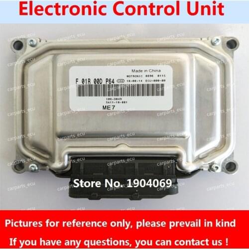 F01R00DP64 SA11-18-881 F01RB0DP64 ME7 ECU Electronic Control Unit F01R00DGM3 FB14-18-881 F01RB0DGM3 For Hippocampus Car