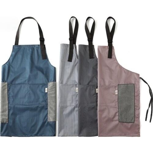 Apron household goods hand wipe apron simple kitchen imitation dirt