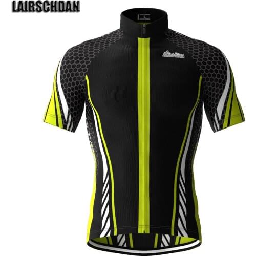 LairschDan Cycling Jersey Men Summer Short Sleeve Cycling Clothing MTB New Bicycle Shirt Road Bike Sportswear Maillot Racing Top
