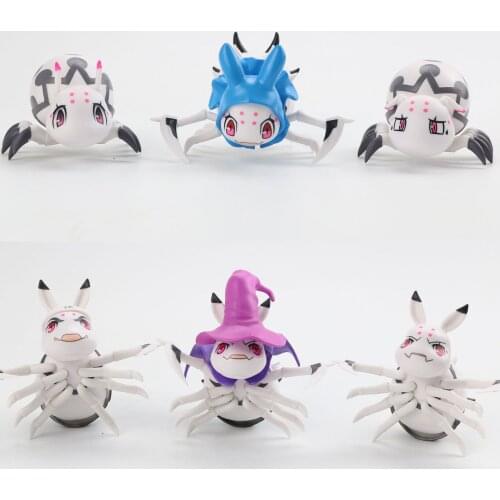So I'm a Spider,So What? PVC Figures Model Toys Dolls 6pcs/set