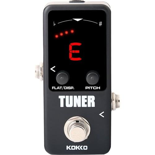 Kokko Tuner Guitar Effect Pedal Chromatic Tuning Tuner Stompbox for Electric Guitar
