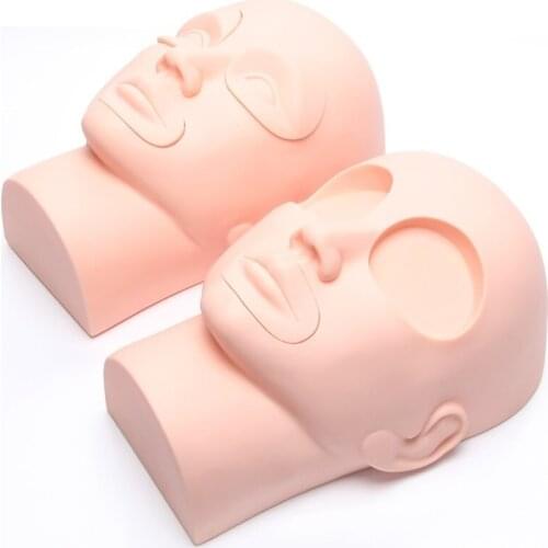 Hot Sale Mannequin Head For Eyelash Eyebrow Lip Mannequin Head For Makeup Practice Dummy Training Head Paspop Model For Makeup