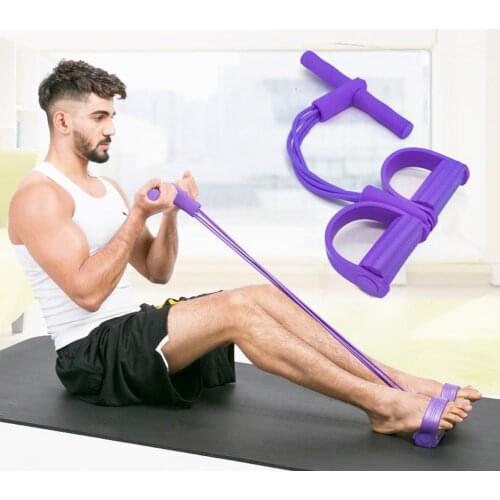 Wholesale Fitness Sit-Up Pull Rope Tension Resistance Band Abdominal Exercise Equipment Sporting Tool Fitness Slimming Women Men