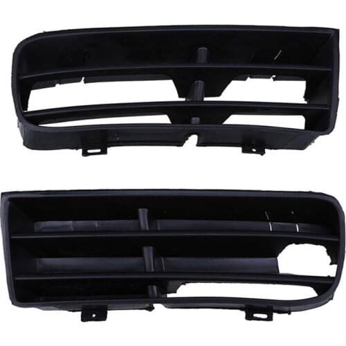 Pair Car Front Side Lower Bumper Grille Fit For VW Golf MK4 99-05 Luxury Look