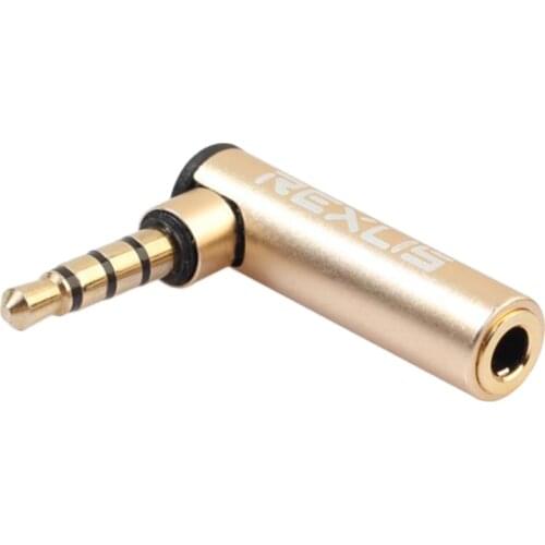 CTIA-OMTP Headphone Microphone Conversion Plug Parts For Cable Adapter Gold