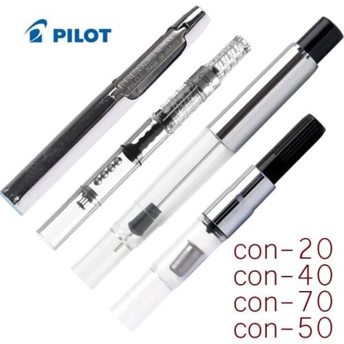 Pilot Fountain Pen CON-50/Con-20 con 50 con 20 40 70 ink Converter Press inking device 50R 78G 88G Smile Pen Writing Accessory