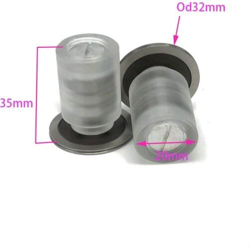 Plastic Seat Pulley Roller OD20*L35mm Complete Assembly Single Side for Wire Cut EDM Machine