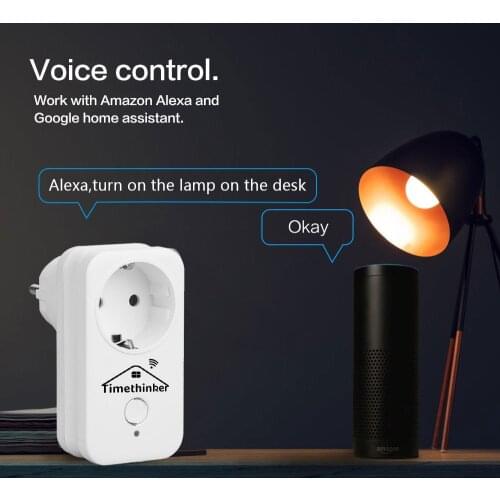 Timethinker WIFI Switch WS2 Smart Socket for Apple Homekit ALexa Google Home EU UK AU US Adapter APP Voice Remote Control