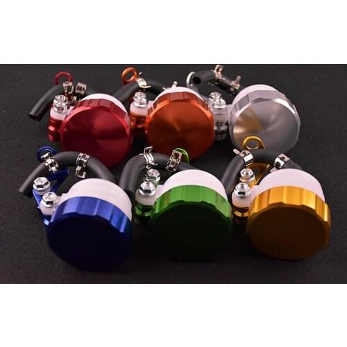 Universal Motorcycle Front Brake Fluid Reservoir Clutch Tank Oil Fluid Cup For Ducati Honda Kawasaki Suzuki Triumph Yamaha