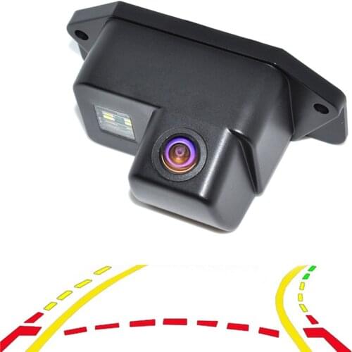 Intelligent Dynamic Trajectory Tracks Rear View Parking System Mirror Camera + Moving Guide Parking Line For Mitsubishi Lancer