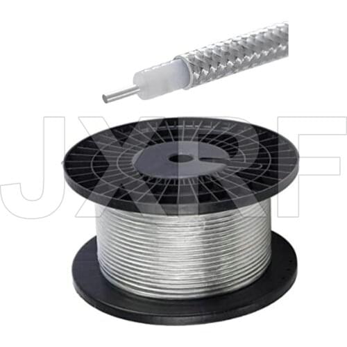 1 meter RG402 RF Coaxial Cable Connector Semi-rigid RG-402 Coax Pigtail fast ship