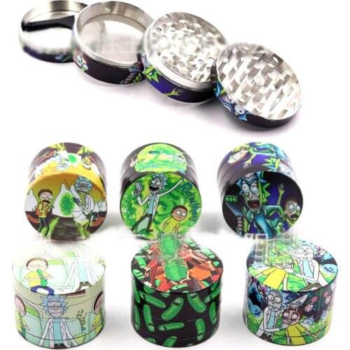 1pcs Herb Tobacco Grinder Diameter 50mm Smoking Smoke Accessories Grinders Crusher For Men Cigarette Cigar Pipe Tool Amoladora