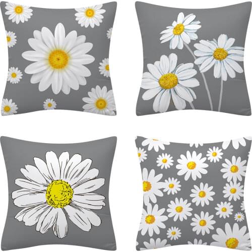 1pcs Retro Flower Pillowcase Butterfly Pillow case Soft Pillow Cover Plush Cushion Cover Lumbar Cushion Cover 45 X45cm