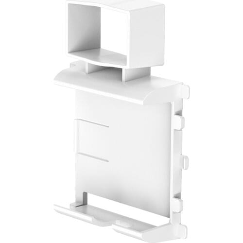 1PCS Wall Outlet Mount Holder + 1PCS Replacement Short Cable for Ring Smart Lighting-Bridge