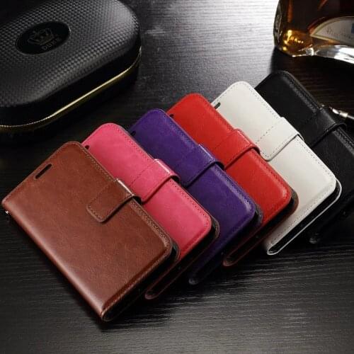 10pcs/lot free shipping Crazy Horse Wallet Leather Case Cover for Samsung X cover 4 G390F With Photo Fram