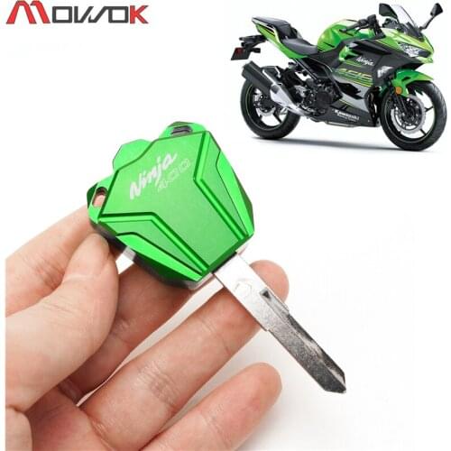 2020 New Fashion With logo For KAWASAKI NINJA 400 Z400 Z 400 2018-2020 Motorcycle Accessories CNC key Holder Protector