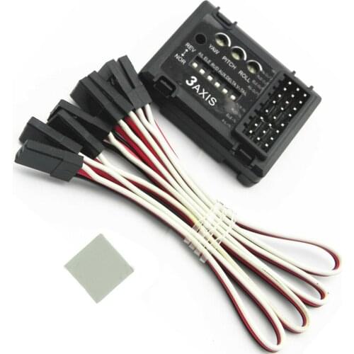 3 Axis Toy Module Practical Gyro Gliders Universal Accessories Fixed Wing 3D Plastic Board Flight Controller Stabilizer