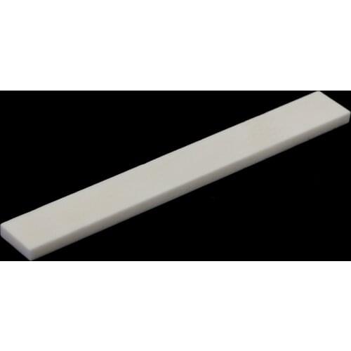 6x Handcrafted ACOUSTIC/CLASSICAL GUITAR BLANK CATTLE BONE SADDLE 80x3x10mm