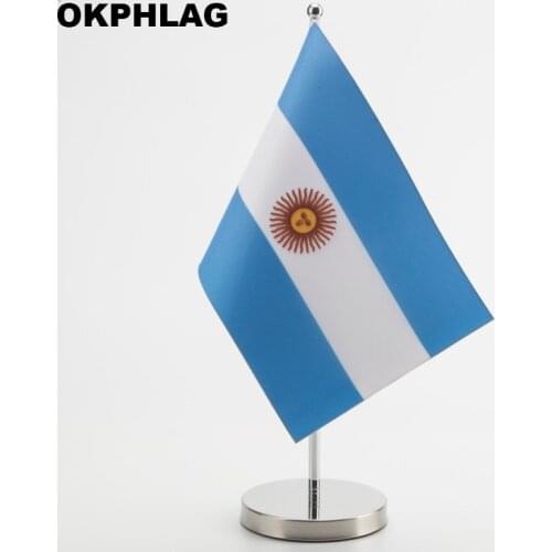 Argentina Office Table Flag Desk Table National Flags for Office House Party KS-0005