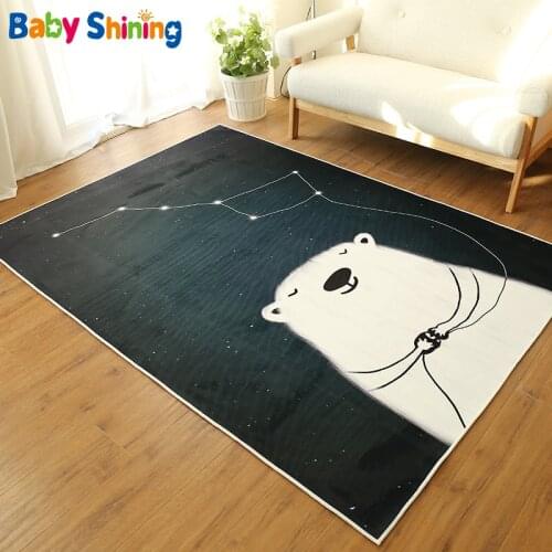 Baby Shining Rugs For Children