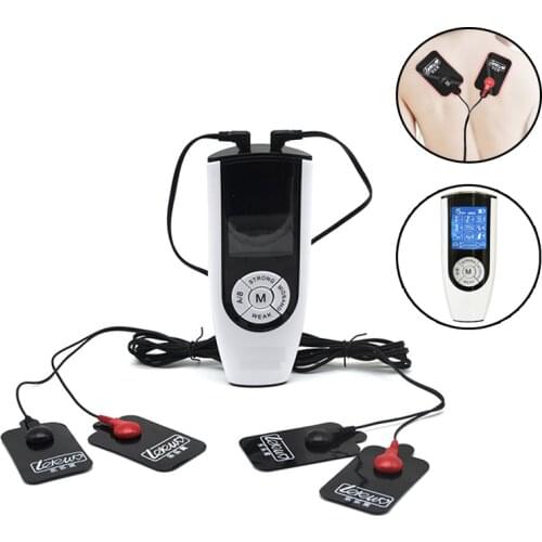 High Electric Physical Shock Control Unit Power Box Nipple Body Massage Electric Medical Themed USB Rechargeable Sex Toys