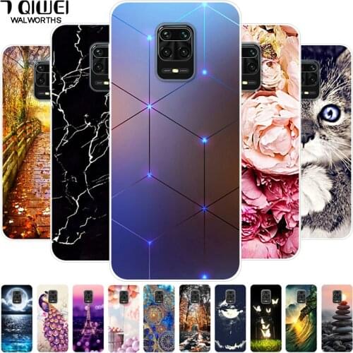 For Xiaomi Redmi Note 9S Case Clear Bumper TPU Soft Phone Cover for Xiaomi Redmi Note9s Case Silicone Redmi Note 9 S Pro Fundas