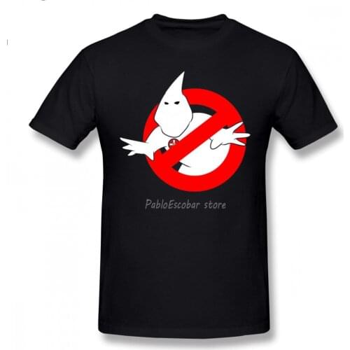 KKK T Shirt Anti KKK Kuk Klux Klan T-Shirt Oversize Short Sleeve Tee Shirt 100 Percent Cotton Funny Man Basic Graphic Tshirt