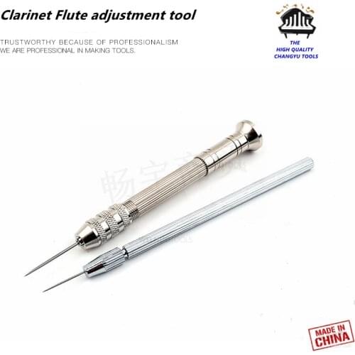 Wind instrument repair tool - Clarinet Flute cushion adjustment Needle tool , pad mounting and dismounting tools