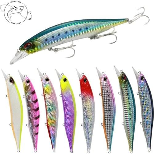 13cm/16.6g Artificial Minnow Floating Plastic Hard Bait Swimbait Freshwater Bionic Bait High Quality 3D Eyes Sea Fishing Lure