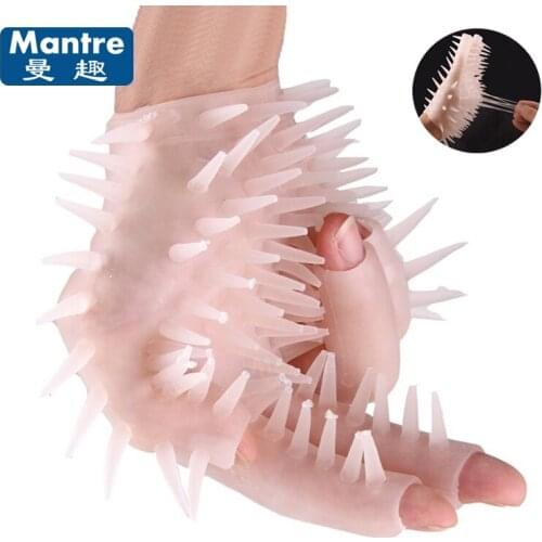 New Flirt Massage Gloves For Woman Men Dildo Squirt Penis Vagina Pussy Clit Stimulate Masturbation Sex Toys Device