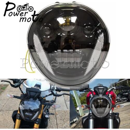 Motorcycle LED Head Lamp Headlight Headlamp for Monster 821 1200 1200R 1200S Motorbike Replacment Head Light 2014 2015 2016 2017