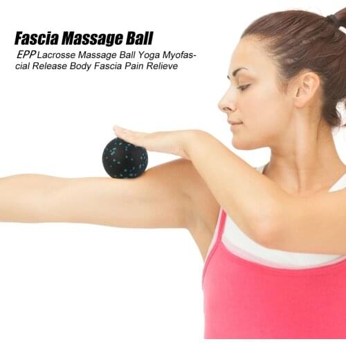 EPP Lacrosse Myofascia Ball Peanut Massage Ball High Density Lightweight Fitness Body Fascia Massage Yoga Exercise Relieve Pain