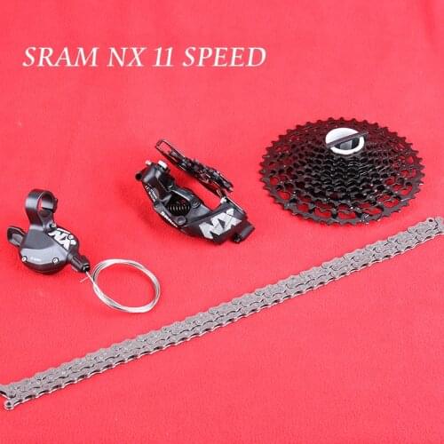 SRAM NX 1x11 Speed Bicycle Groupset MTB Bike Kit Shifter Lever Trigger Rear Derailleur Cassette Chain 11-42T HG Freewheel Driver